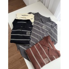 Naswa - Sweater Strip Berkerah 